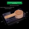 Wooden Coffee Measuring Spoon 8g/10g - Black Walnut & Beech, Long/Short Handle