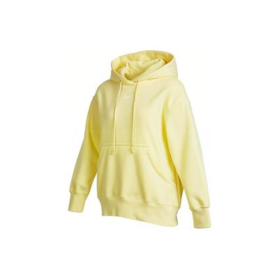 Solid Color Pocket Hoodie With Drop Shoulders Women Hoodie Yellow DQ5861-706