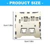 Replacement Memory Card Slot For D3400 Seamless High Speed Transfer And Long Durability