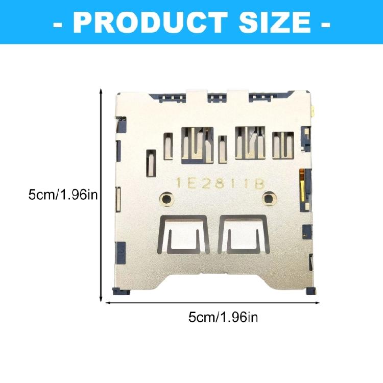 Replacement Memory Card Slot For D3400 Seamless High Speed Transfer And Long Durability