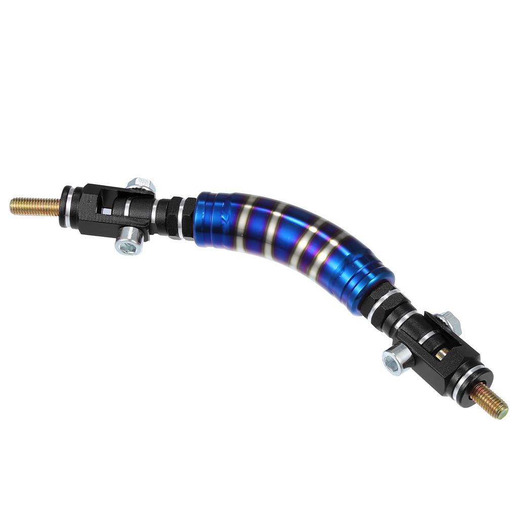 X AUTOHAUX Interior Roll Bar Pull Assist Grip Adjustable Aluminum Alloy Universal Curved Shape
