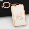 New Pink Tpu Car Key Case Cover Fob Keychain For Renault Koleos Captur Megane Clio Scenic Talisman Arkana For Dacia Sandero