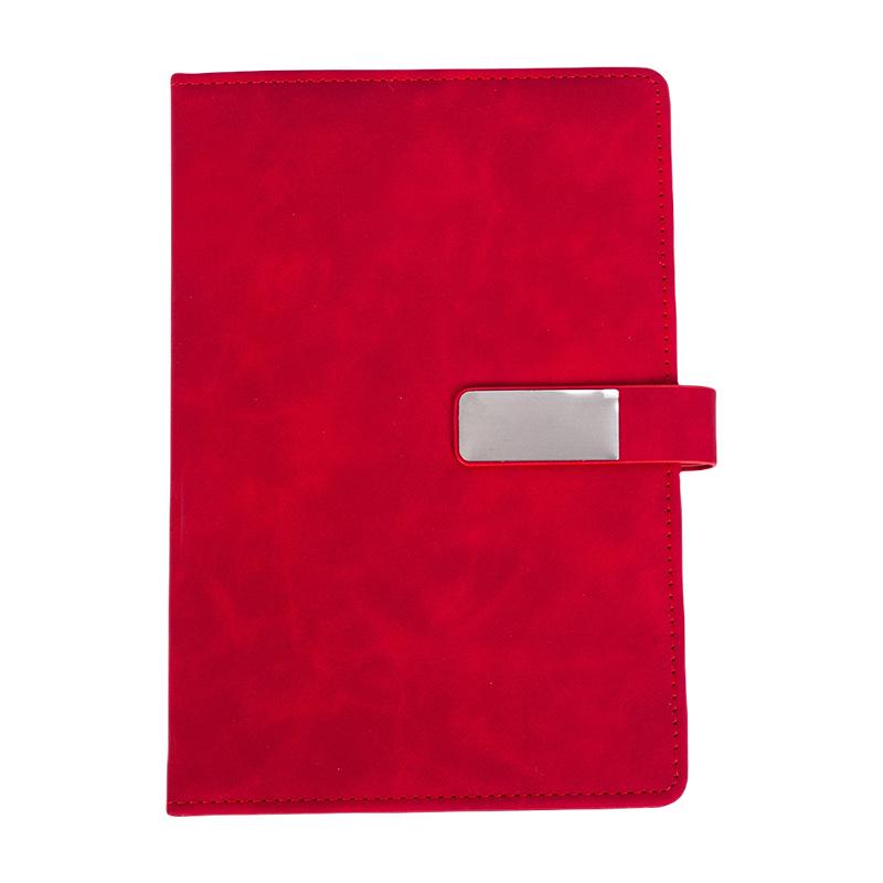 

A5 Multicolor Soft Leather Business Notebook Gift Set червоний