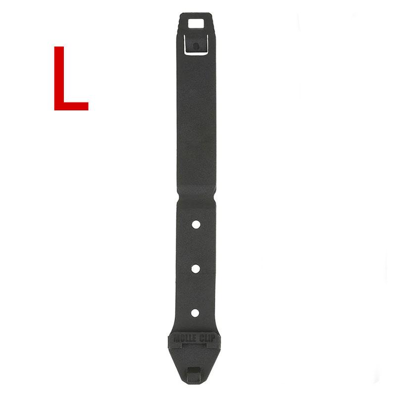 

1 шт. пряжка для крепления аксессуаров Molle K, поясная клипса для ножен KYDEX, пряжка для ножен MOLLE с винтами L чёрный