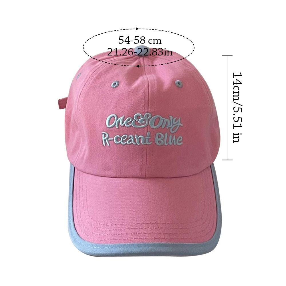 Breathable Baseball Cap Adjustable Peaked Hat Casual Snapback Hat for Men Women