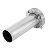 Car   Removable Round Head Exhaust Muffler Silencer Car Modification (3.5in)