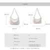 Large-capacity tote bag, women's new soft-sided messenger bag, work commuter bag, shoulder underarm chain bag.