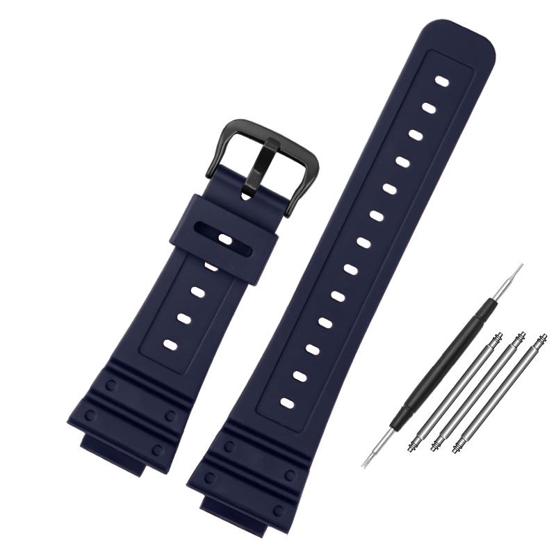 Braccialetto in Silicone da 16 mm per Casio G-Shock GW-5000/B5600/M-5610 DW5600e GLX-5600 Cinturino in Gomma Resina Impermeabile Ga2100