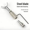 Adjustable DIY Leather Carving Knife Tool Kit with Rotary Cutter