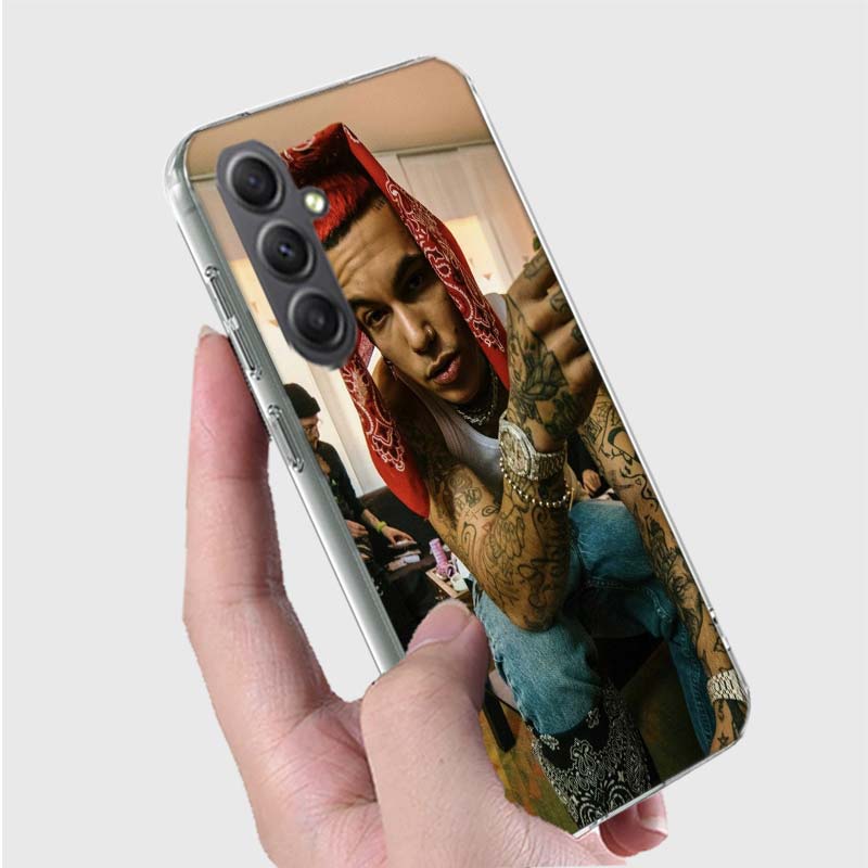 Rapper Sfera Ebbasta Phone Case for Samsung A16 A26 A36 A56 A17 A37 A57 A07 A06 A02S A03 A04S A05S Galaxy Note 20 10 A50S A71 A5