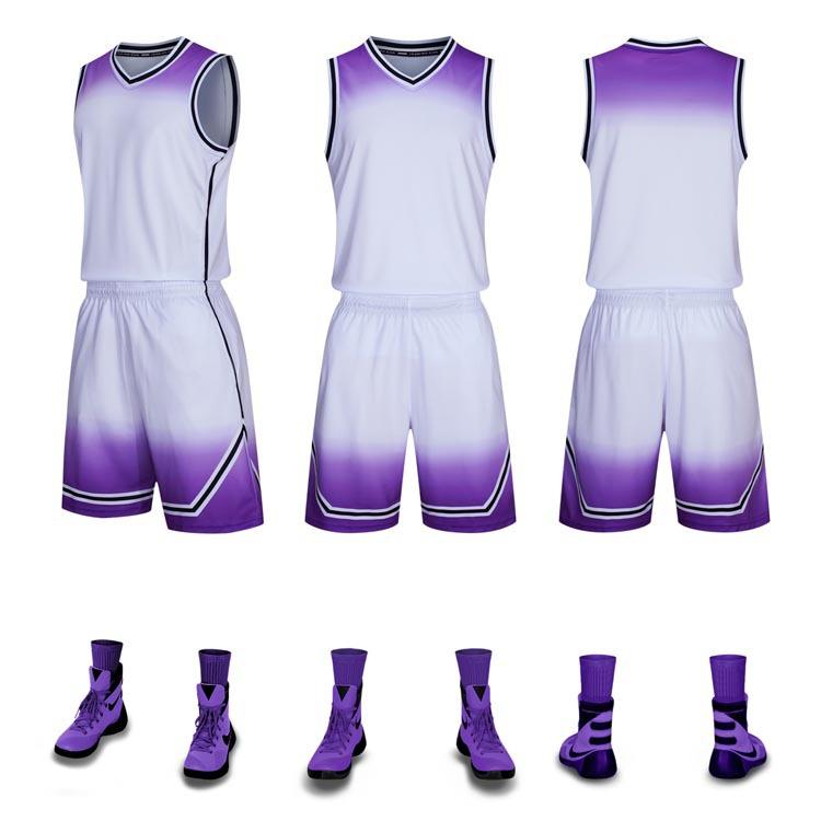 New Basketball Uniform Set Summer Adult Children'S Training Competition Team Uniform Group Purchase Breathable Sweat-Absorbing Jersey