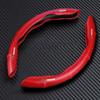 Car Steering Wheel Cover Carbon Fiber Sports Ultra-thin Non-slip Card Cover for Mazda 2 3 CX-3 CX-5 MX-5 BT-50 ATENZA CX-8 MX-30 FF20