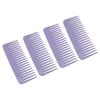 10 Stück Kamm mit breiten Zinken Weizenstroh Hohe Zähigkeit Tragbarer Haarentwirrkamm für Zuhause Reise