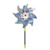 6pcs Bird Repellents Windmills Multifunction Garden Yard Party Background
