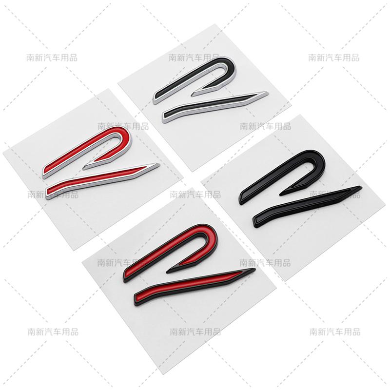 LMN1 2026 Hot VOLKSWAGEN 3D ABS New R Badge Rear Trunk Emblem Car Stickers Decal For VW Volkswagen Golf 6 7 8 GTI MK6 Mk7 MK8 Car Sty