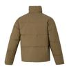 PUMA Down Jackets Unisex Brown Stand Collar Moderate Quilted Down Jacket 623600-93