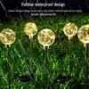 Solar Mushroom Jellyfish Lights - Outdoor Waterproof Garden Lawn Decorations