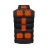 Smart Heated Vest: 9-Zone, USB-Charge, Unisex Winter Jacket with Dual-Switch Temperature Control