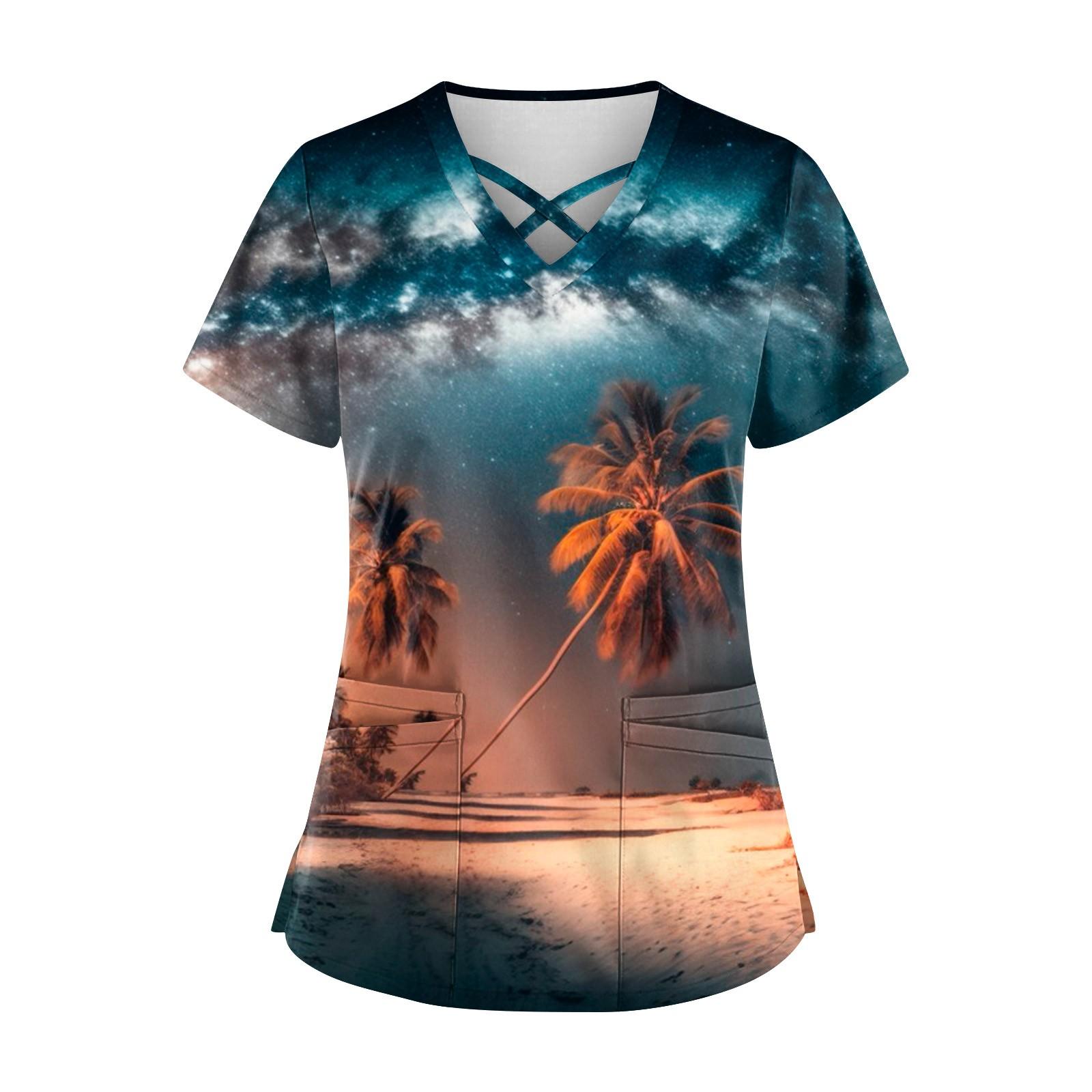 Женская Гавайская униформа с принтом — фото 3