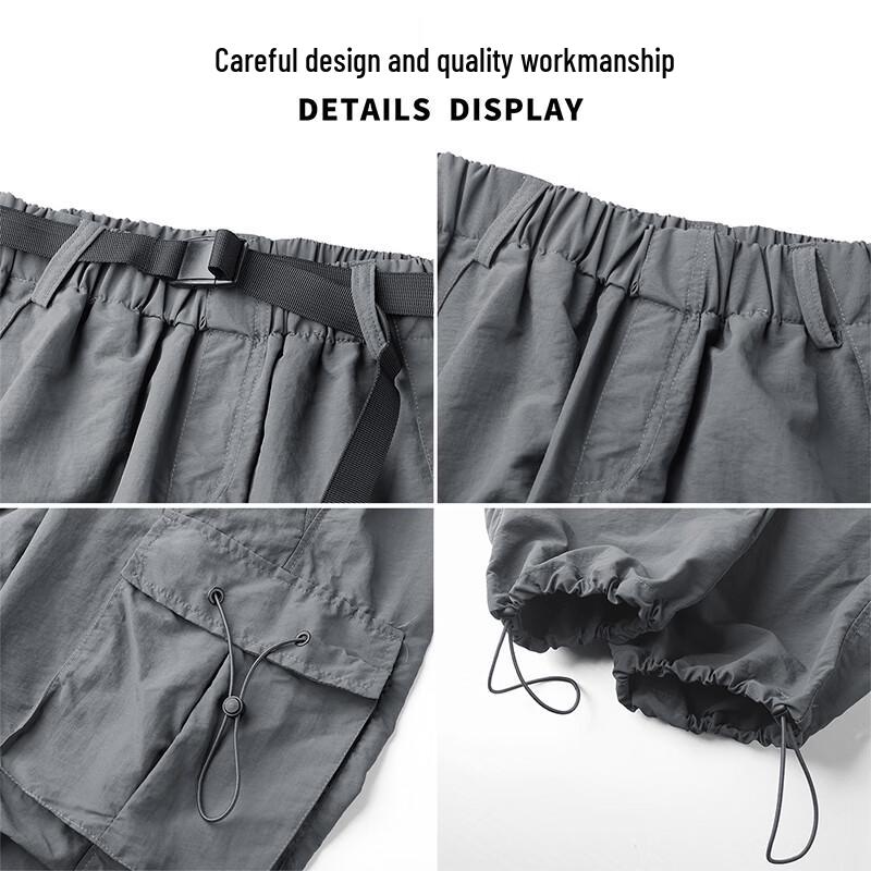 Eastern Camel Men's Water-Repellent Outdoor Straight-Leg Cargo Pants