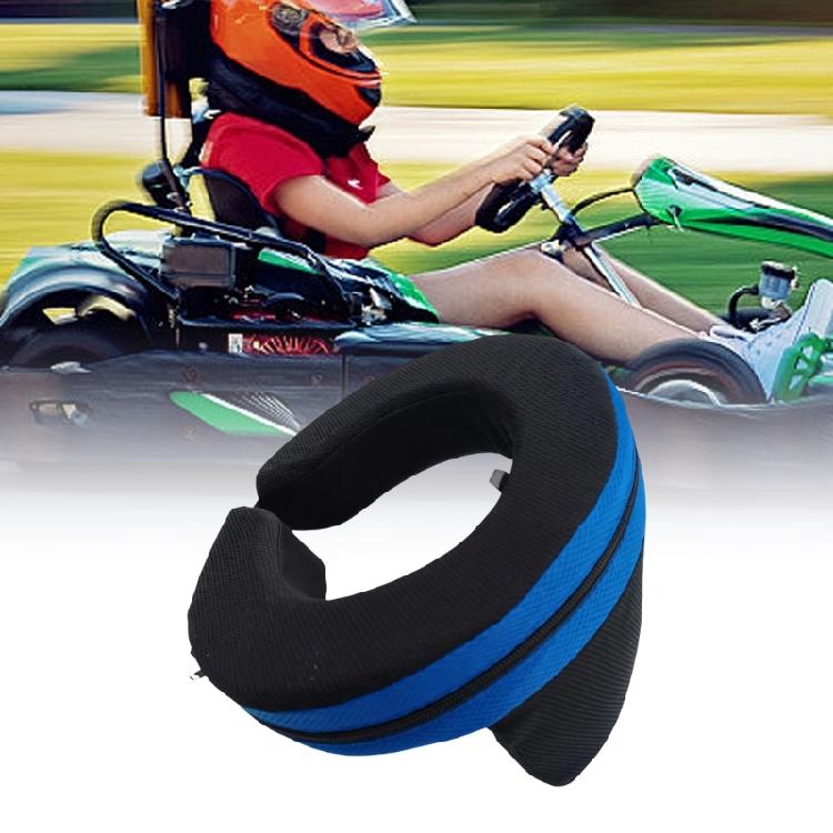 Reinforced Kart Racing Neck Brace Cervical Collar Helmet Support For Impact Resistance In Motorsport Event