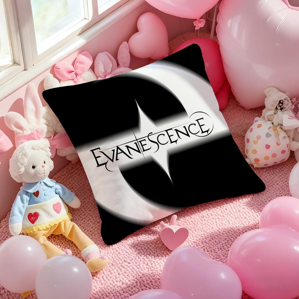 Band E-EvanescenceS Cushion Cover Pattern Printed Pillowcase for Living Room Sofa Cushion Cover & Bedroom Decor
