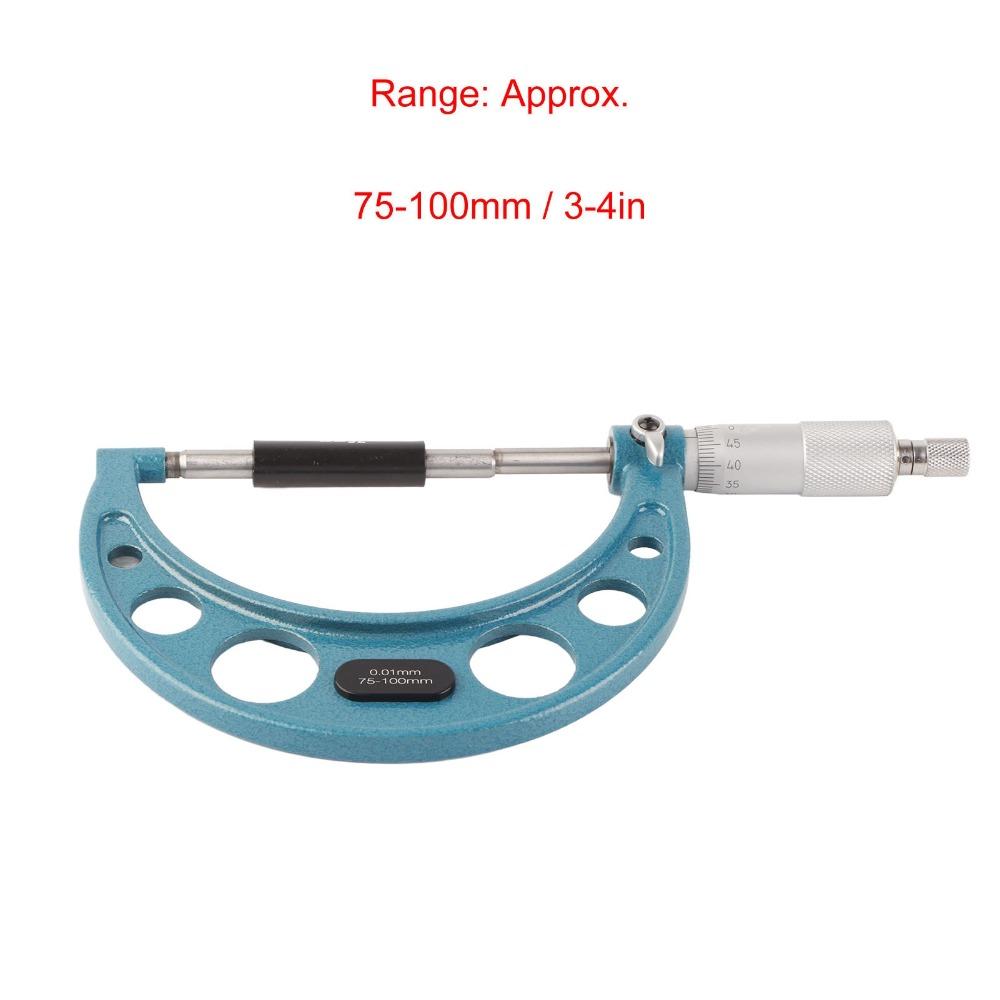 High Accuracy Thickness Micrometer 0.01mm Micrometer Gauge Outside Micrometer  Precision Machining