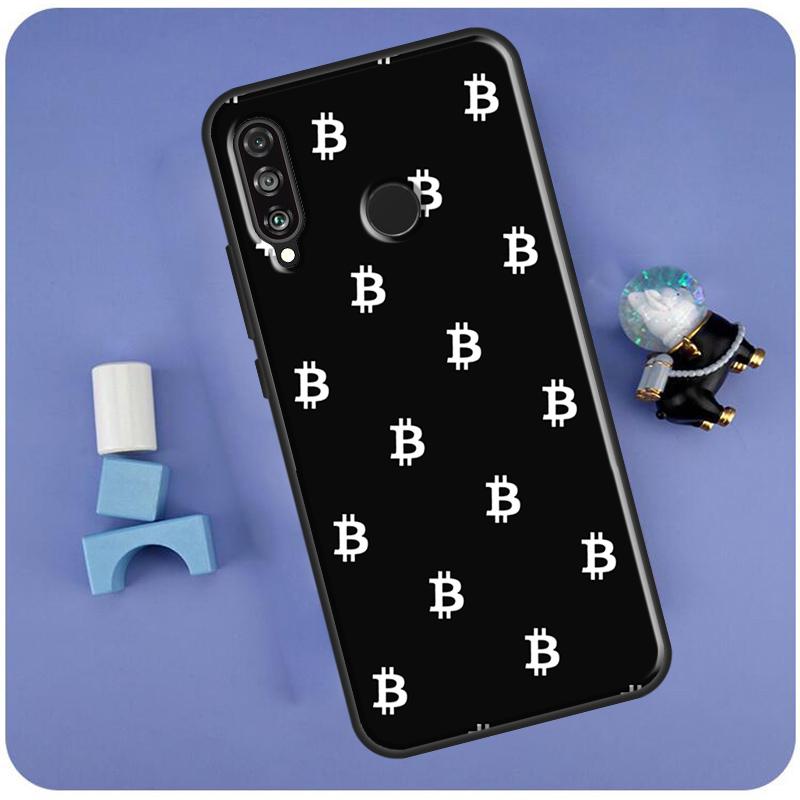 Bitcoin BTC For Huawei Nova Y70 Y91 Y90 Y60 Y61 Y72 Y73 3i 7i 8i 11i 12i 9 10 SE P20 P30 P40 Lite Case