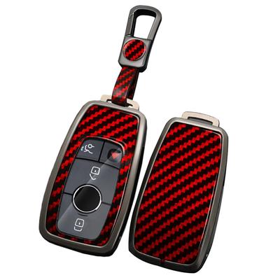TECART Benz Exclusive Key Cover Key Bag Zinc Alloy Key Cover Key Ring Key