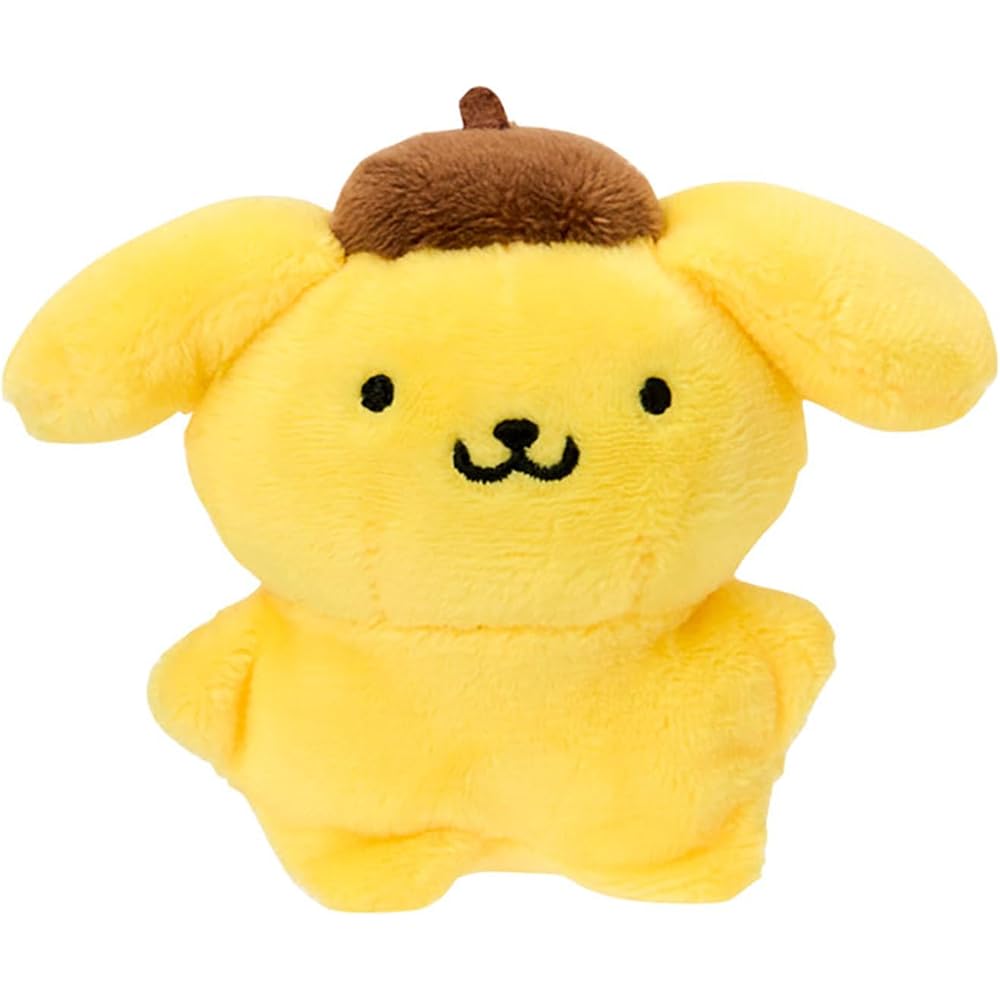 Sanrio Chima Pote Plush Toy Pompompurin Super Cute Adventures Collection 3 Years and Up