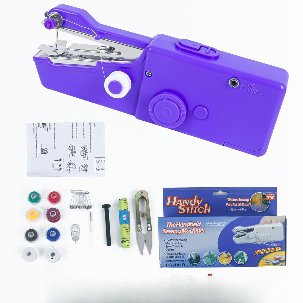 101 Portable Manual Mini Home Sewing Machine, Easy Sewing Shirt Pocket Handheld Sewing Machine