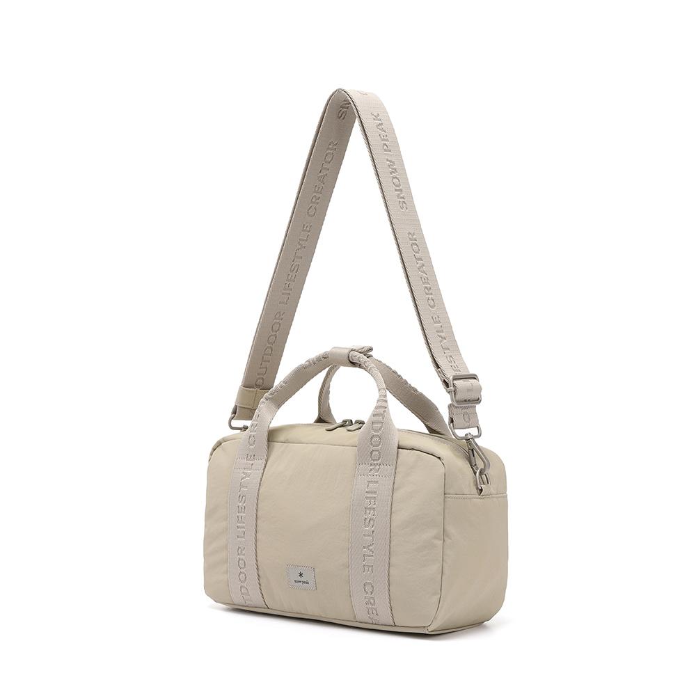 [Snowpeak] Softwill Jacquard Small Bowling Bag Light Beige (S25SWFCB28)