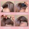 1PC Black Invisible Cushion Hair Clips Fluffy Sponge Hair Clip For Women Front Hair Line Volume Base Puff Hair Styling Tool