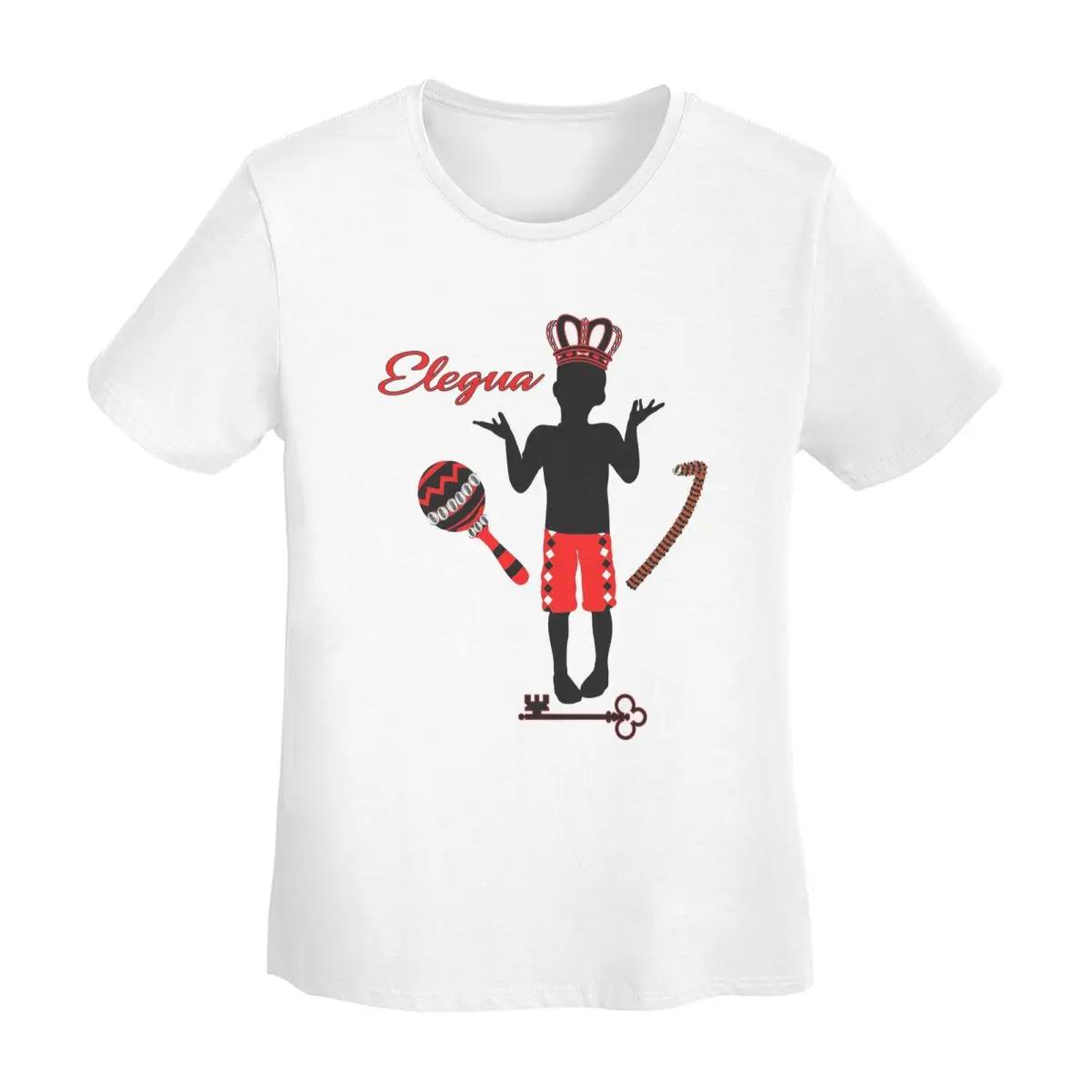 

Choose Eleggua TShirt Women Short Sleeve T Shirts Crew Neck Clothes Cotton Summer Tees Streetwear S