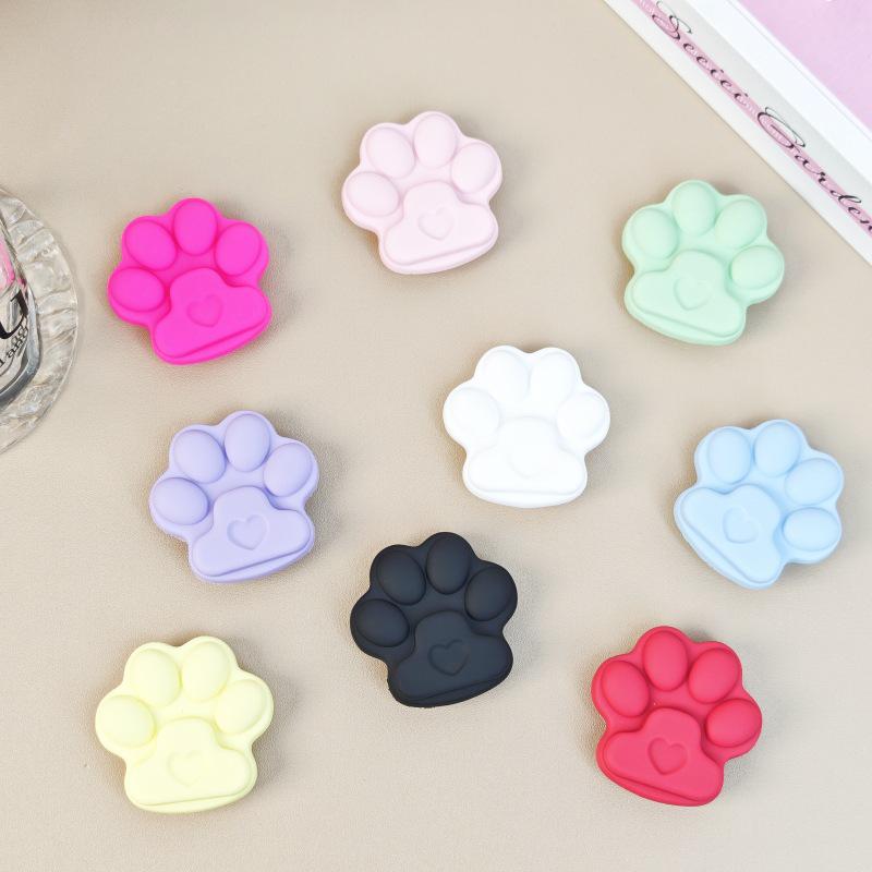 Cute Cat Paw Silicone Airbag Phone Holder & Refrigerator Magnet