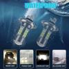 2 Pieces H7 LED Bulbs Kit 8.5*4.0 Cm H7 Super Bright 6000K Waterproof