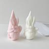 Silicone Gnome Mold Cute Aromatherapy Candle Mold Epoxy Dwarf Plaster Mold for DIY Soap Present Candle Making Molds