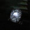 1PC Car PET 3D Sticker White Ball Hit Glass Window Windshield Sticker 15cm x15cm