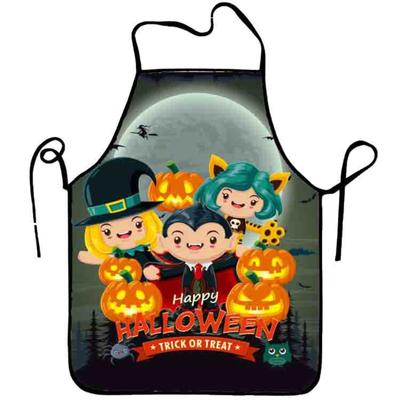 Halloween Fancy Dress Party Kitchen Home Creative Gift Apron Halloween Decorations