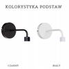 Lampa kinkiet ścienny metalowy led abażur rattan e27 polska lampa boho