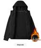 2025 Fleece-Lined Hooded Jacket: Men's Plus Size Thick Casual Sport Cardigan for Autumn/Winter