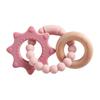 Baby Silicone Bracelet Teether Toys BPA Free Silicone Celestial Nursing Teething Toys Food Grade Silicone Newborn Toys Gift