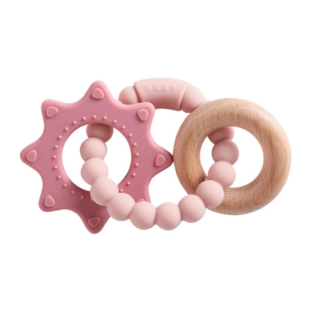 Baby Silicone Bracelet Teether Toys BPA Free Silicone Celestial Nursing Teething Toys Food Grade Silicone Newborn Toys Gift