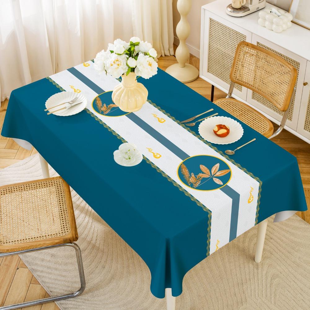 Vintage Chinese-style Tablecloth Thickened Dessert Table Cover Floral Tablecloth  Wedding