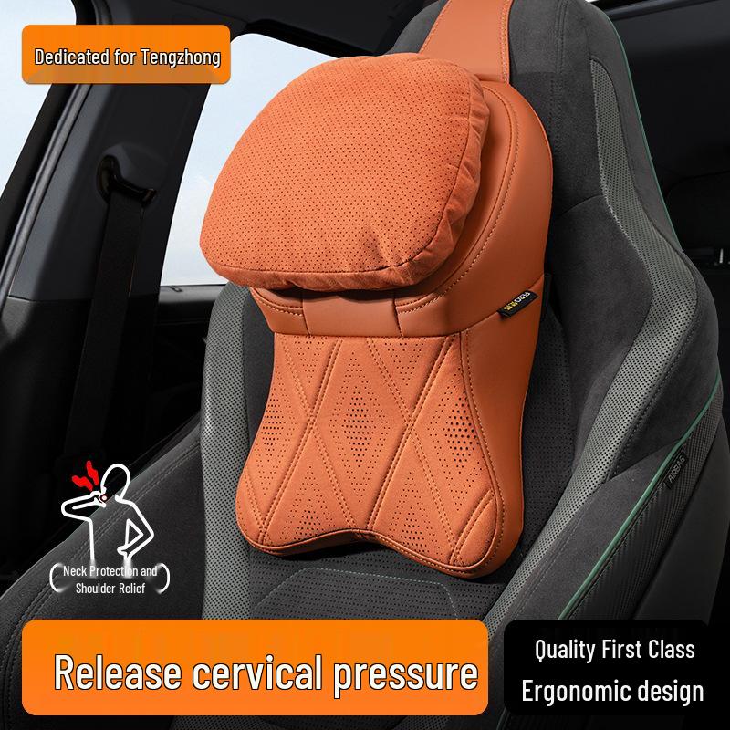 BYD D9/N9/N7/N8/Z9GT Car Headrest Neck Protection Pillow for Sports Seats