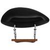 VICASKY Violin Chinrest, WoodenMetal, Instrument Part, Viola Compatible, Playing Support Accessory, Black, 10cm
