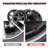 For Volvo ew1For Volvo R Rdesign XC40 C70 V60 V90 AWD T6 D8 T8 4Pcs Carbon Fiber Car Wheel Tire Valve Stem Air Cap Auto Accessories Valve Cap