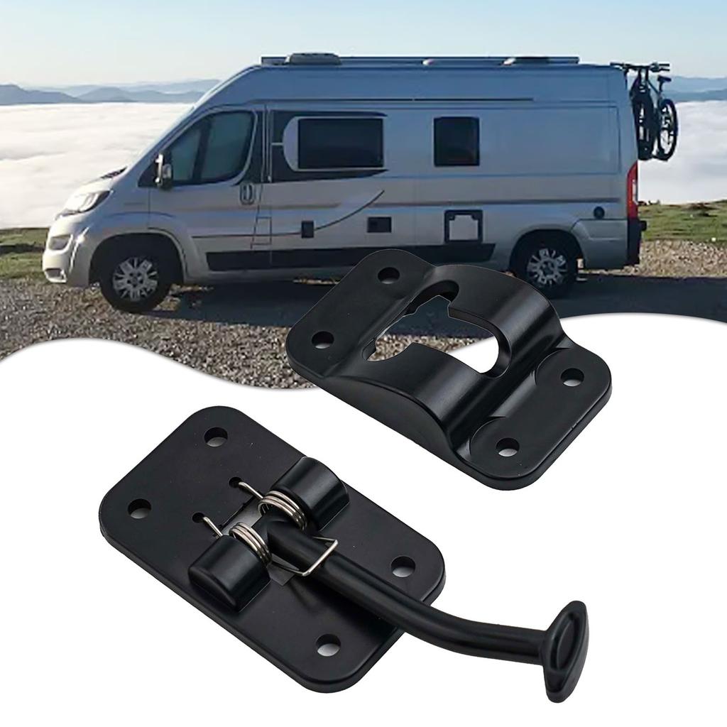 Stylish RV T Style Door Latch Holder Catch for Camper and For Trailer Use