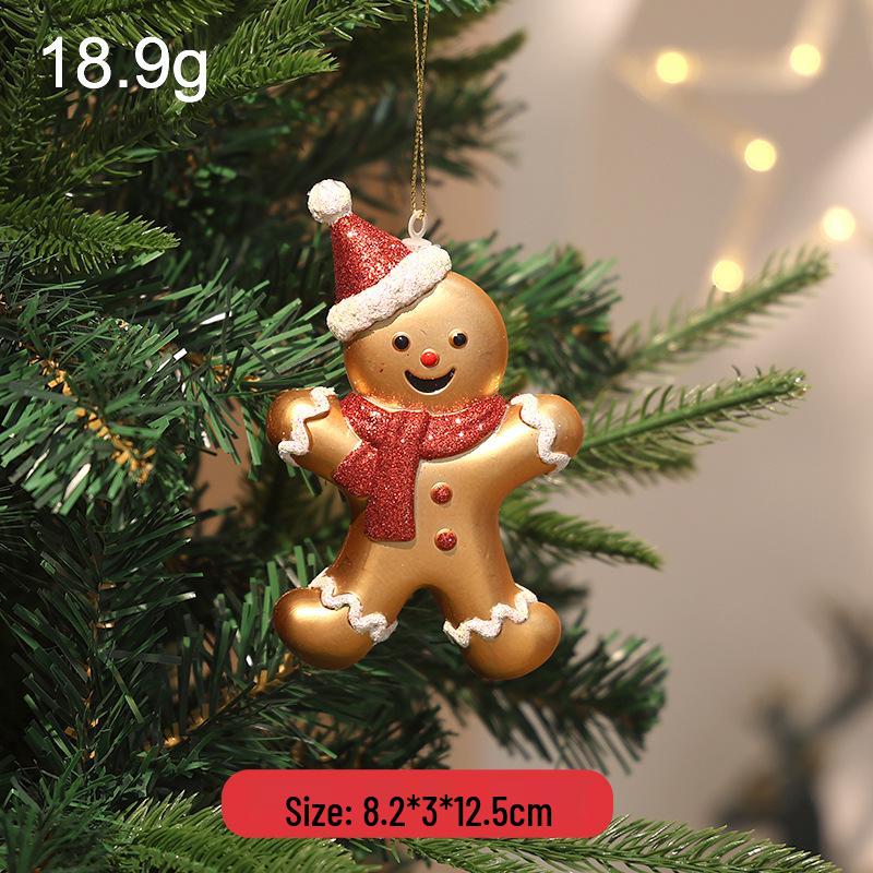 Pink Cartoon Christmas Tree Ornament with Glitter Sequins - Ins Style