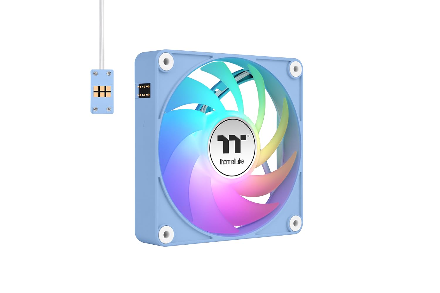 

Thermaltake CT140 EX ARGB 140mm FAN PC Case Fan 3 Fan Pack Hydrangea Blue FN2298 CL-F197-PL14BU-A